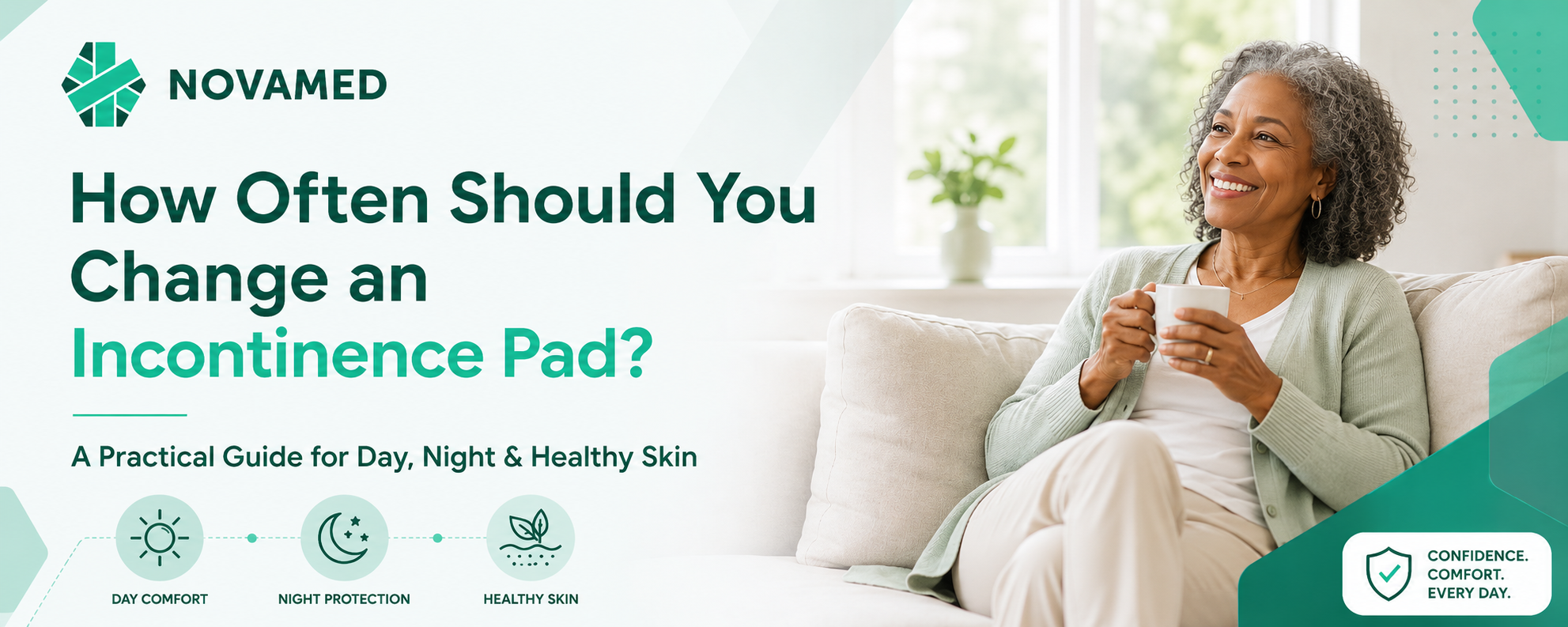 How Often Should you Change an Incontinence Pad? A Practical Guide for Day, Night and Healthy Skin
