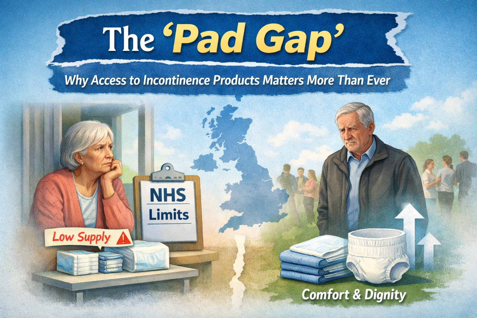 The 'Pad Gap': Access to Incontinence Products in the UK Explained