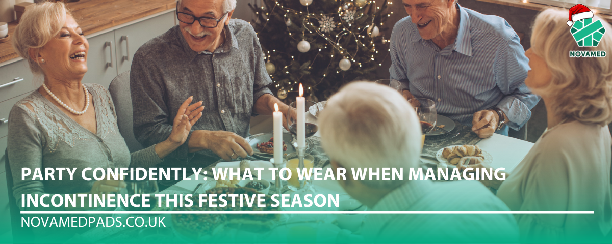 Party Confidently: What to wear when managing incontinence this festive season