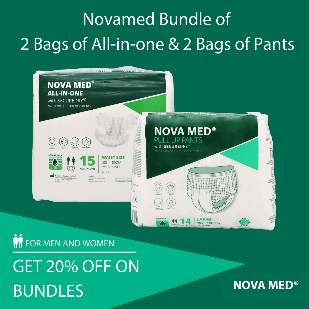 Incontinence Bundle All In One and Pull Up Pants - Novamed (Europe) ltd