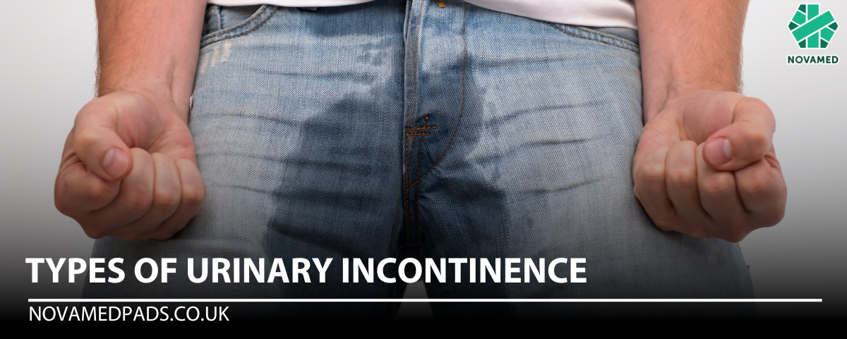 Types of urinary incontinence include | Novamed Pads