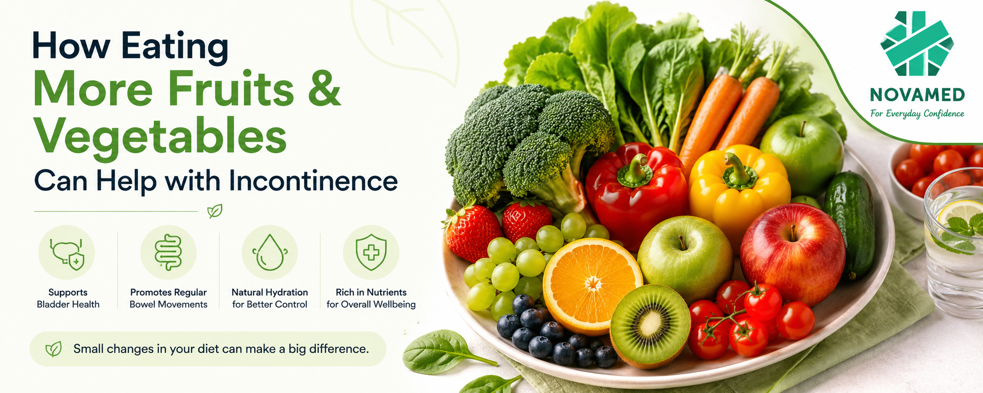 How Eating More Fruits and Vegetables Can Help with Incontinence