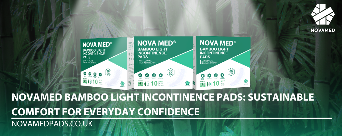 Novamed Bamboo Light Incontinence Pads: Sustainable Comfort for Everyday Confidence