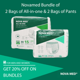 Incontinence Bundle All In One and Pull Up Pants - Novamed (Europe) ltd