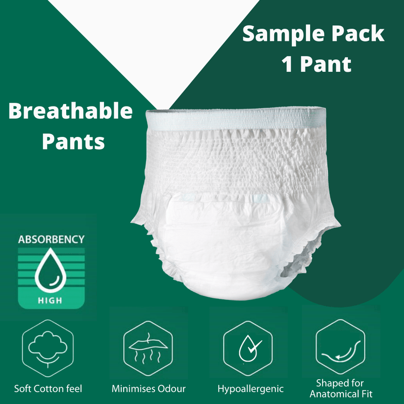 Novamed Incontinence Pants Women & Men, Adult Pull up Pants, Adult Nappies - Size Medium to Extra Large - High Absorbency - A British Brand - Free Sample Pack - Novamed (Europe) ltd